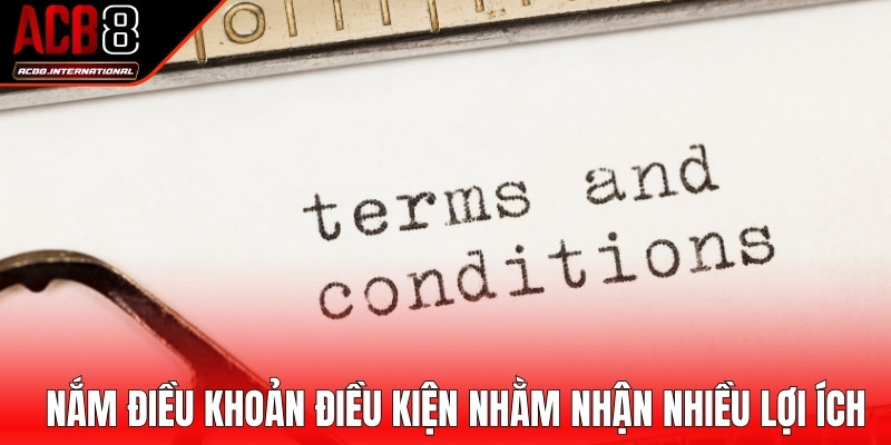 Bí quyết nắm điều khoản điều kiện nhằm nhận nhiều lợi ích Bí quyết nắm điều khoản điều kiện nhằm nhận nhiều lợi ích