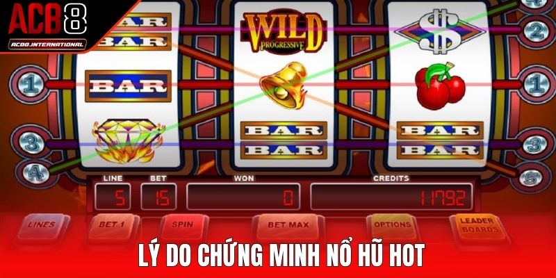 Những lý do chứng minh tại sao nổ hũ hot đến vậy Những lý do chứng minh tại sao nổ hũ hot đến vậy